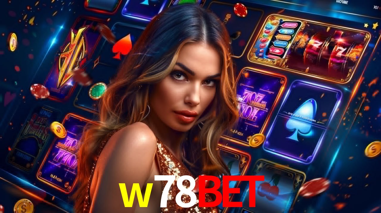 Interface do App w78bet